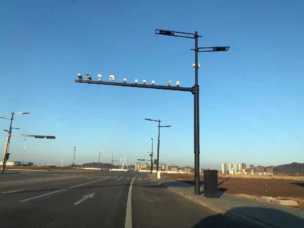 六盘水市黑龙江佳木斯综合路灯杆项目